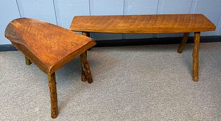 Two Rustic Tables