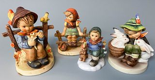 Four Hummel Figurines