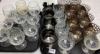 Glass Tumblers and Goblets