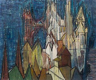 Robert Hartmann, (German, b. 1949), Untitled (Cityscape)