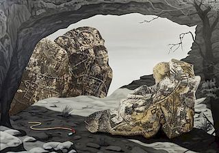 * Mary Lou Zelazny, (American, b. 1956), In the Cave, 1989