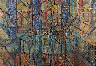 Seymour Rosofsky, (American, 1924-1981), Untitled
