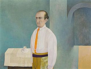 Morris Brorderson, (American, 1928-2011), Portrait of Ignacio Sanchez Mejias, 1966