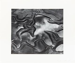 * Brett Weston, (American, 1911-1993), Glacial Silt, Alaska, 1973