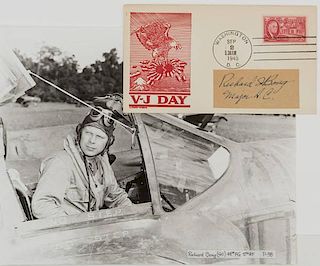 Collection of Autographs of USAAF - 5th and 7th AF 