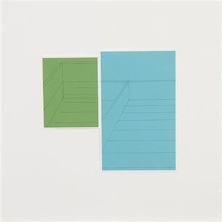 Kate Sheppard, (American, b. 1961), Blue and Green, Deck Corner, 2002