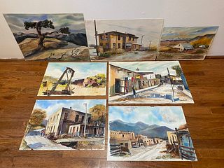 7 Watercolors by Francis Hanson Southwest Art