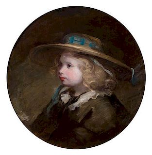Attributed to John Hoppner, (British, 1758-1810), Portrait of Princess Amelia