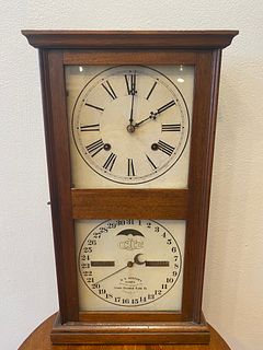 Early 1900's Ithaca Calendar Clock 31 Day `