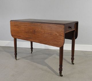 Mahogany Pembroke Table, Circa 1820