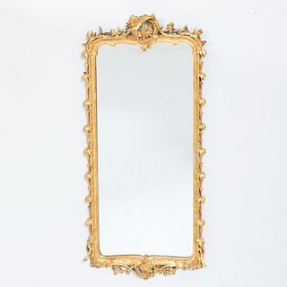 Pair of Continental Giltwood Mirrors