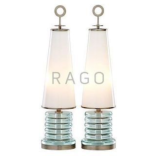 ITALIAN Pair of table lamps