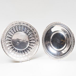 Pair of Wallace Silver Stands