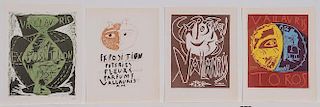 Eight Picasso Posters