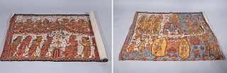 Two Sino-Tibetan Painted Thangkas