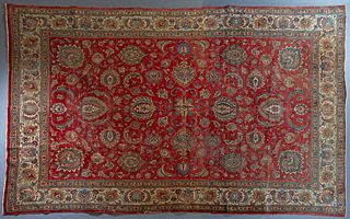 Persian Isfahan Carpet, 16 ft. 5 in. x 10 ft. 7 in. 