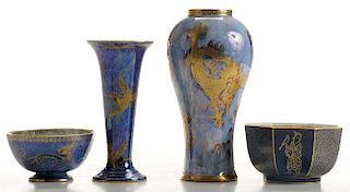 Wedgwood Dragon Lustre Vase and