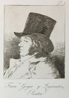 Francisco Goya - Fran. Goya y Lucientes Pintor.