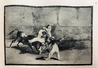 Francisco Goya (after) - La Tauromaquia 8