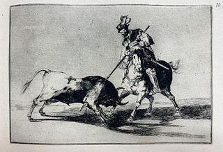 Francisco Goya (after) - La Tauromaquia 11