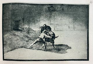 Francisco Goya (after) - La Tauromaquia 15