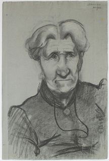 Georges Henri Manzana Pissarro - Untitled (Elderly