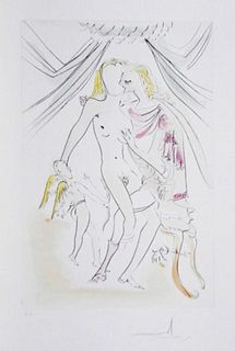 Salvador Dali - Venus Mars et Cupidon