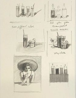 Wayne Thiebaud (After)  - Sketchbook 12