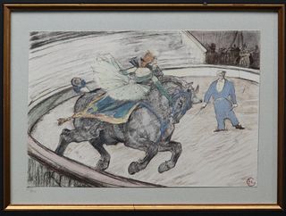 Henri de Toulouse-Lautrec - Work in the ring