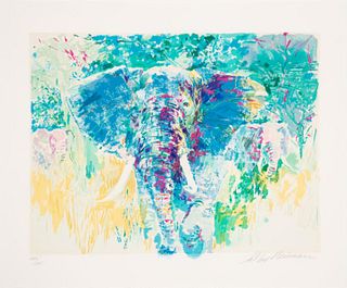 Leroy Neiman - Bull Elephant