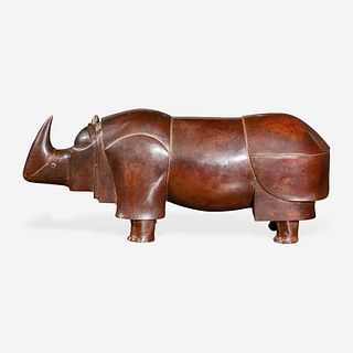 Attributed to François-Xavier Lalanne (French, 1927-2008) Petit Rhinocéros III