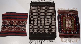 Three Bergama Textiles