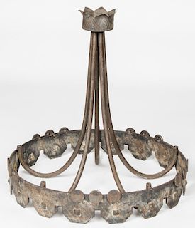 Gothic Style Gas Lighting Fixture