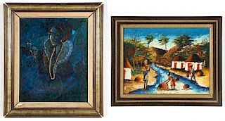 2 Haitian Paintings
