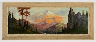 Attributed to Edgar Payne (American, 1883-1947) High Sierras