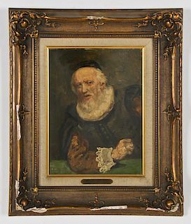 Ludwig Knaus (German, 1829-1910) Portrait of a Man