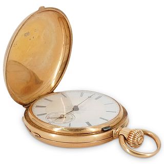 Antique Tiffany and Co. 18k Gold Pocket Watch