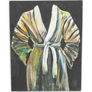 Jim Dine (American, b. 1935) "The Robe" Oil Painting