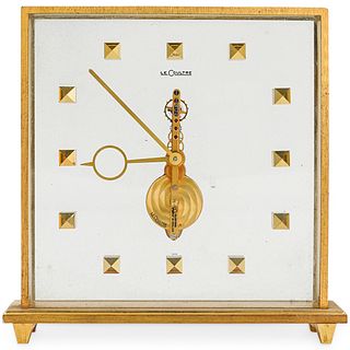 Lecoultre Brass Clock