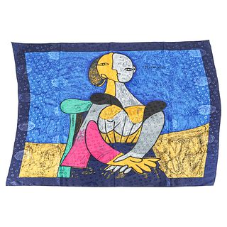 After Picasso Silk Scarf