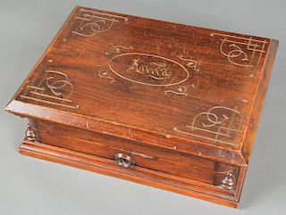 Victorian Traveling Writing Box