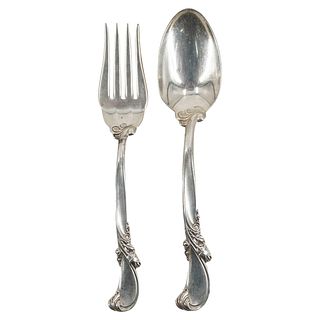 (2pc) Wallace Sterling Serving Set