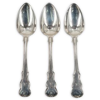 (3 pc) Solomon Hougham Sterling Spoons