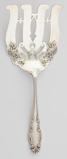 Theodore B. Starr Sterling Silver 1899 Asparagus Server