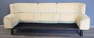 Cassina Modernist Upholstered Sofa.