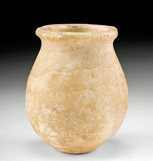 Egyptian Banded Alabaster Jar