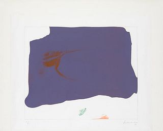 Helen Frankenthaler - Variation II on Mauve Corner