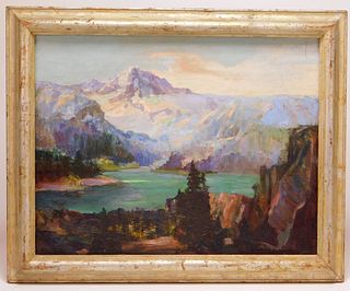 Rosetta Bohnert Impressionist Landscape Painting
