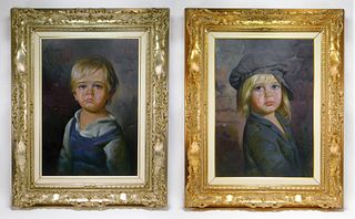 PR Giovanni Bragolin Crying Children Paintings