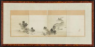 Shibata Zeshin (Japanese, 1807-1891) Deer